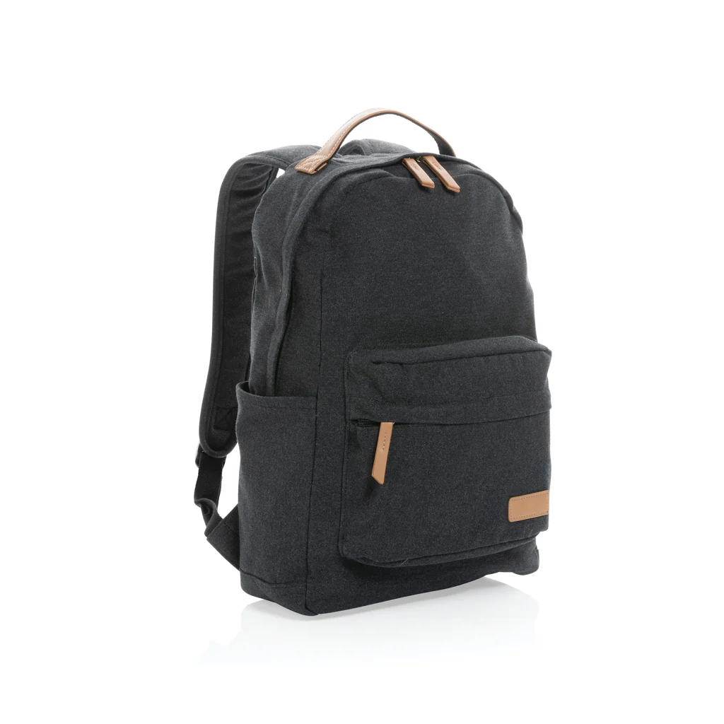 Impact AWARE™ 16 oz. recycled canvas backpack - Image 5