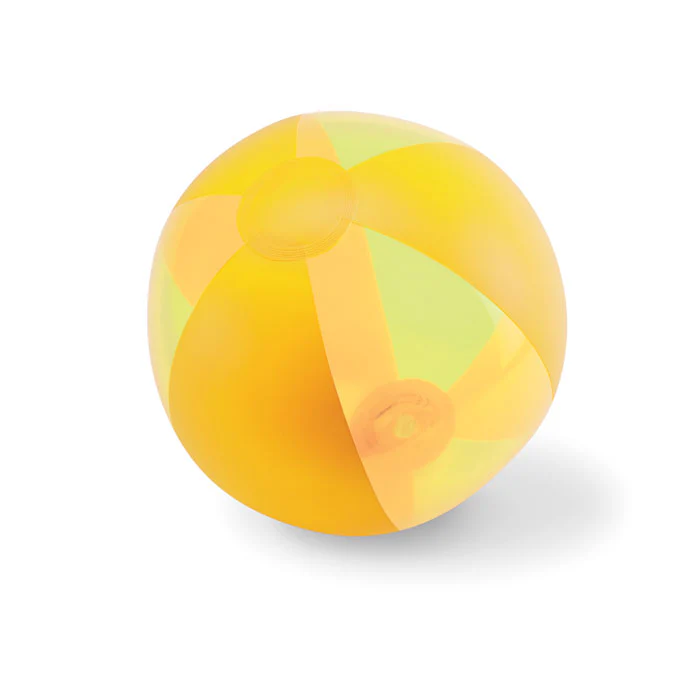 Inflatable beach ball Yellow - Image 2