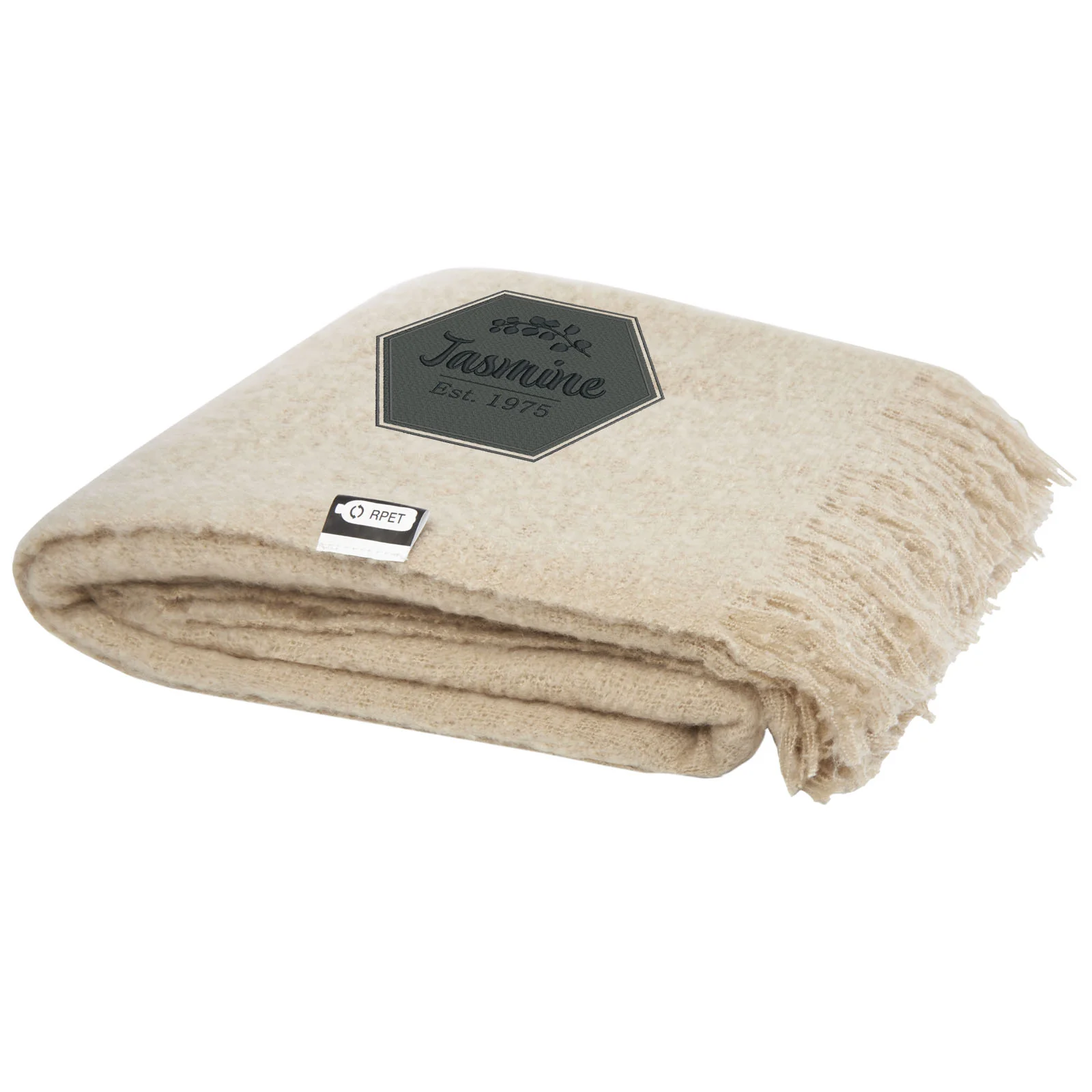 Ivy GRS certified RPET mohair blanket - Image 5