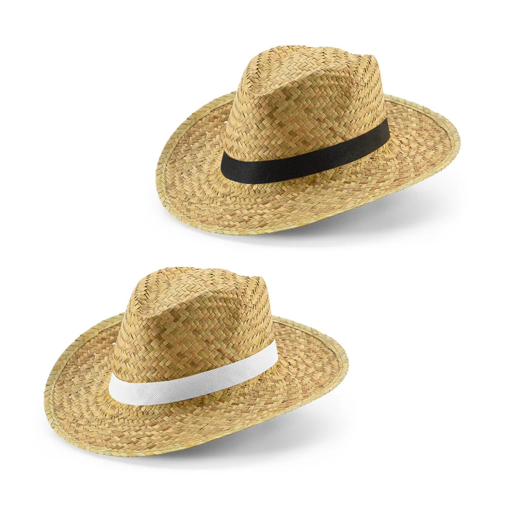 JEAN POLI. Natural straw hat - Image 3