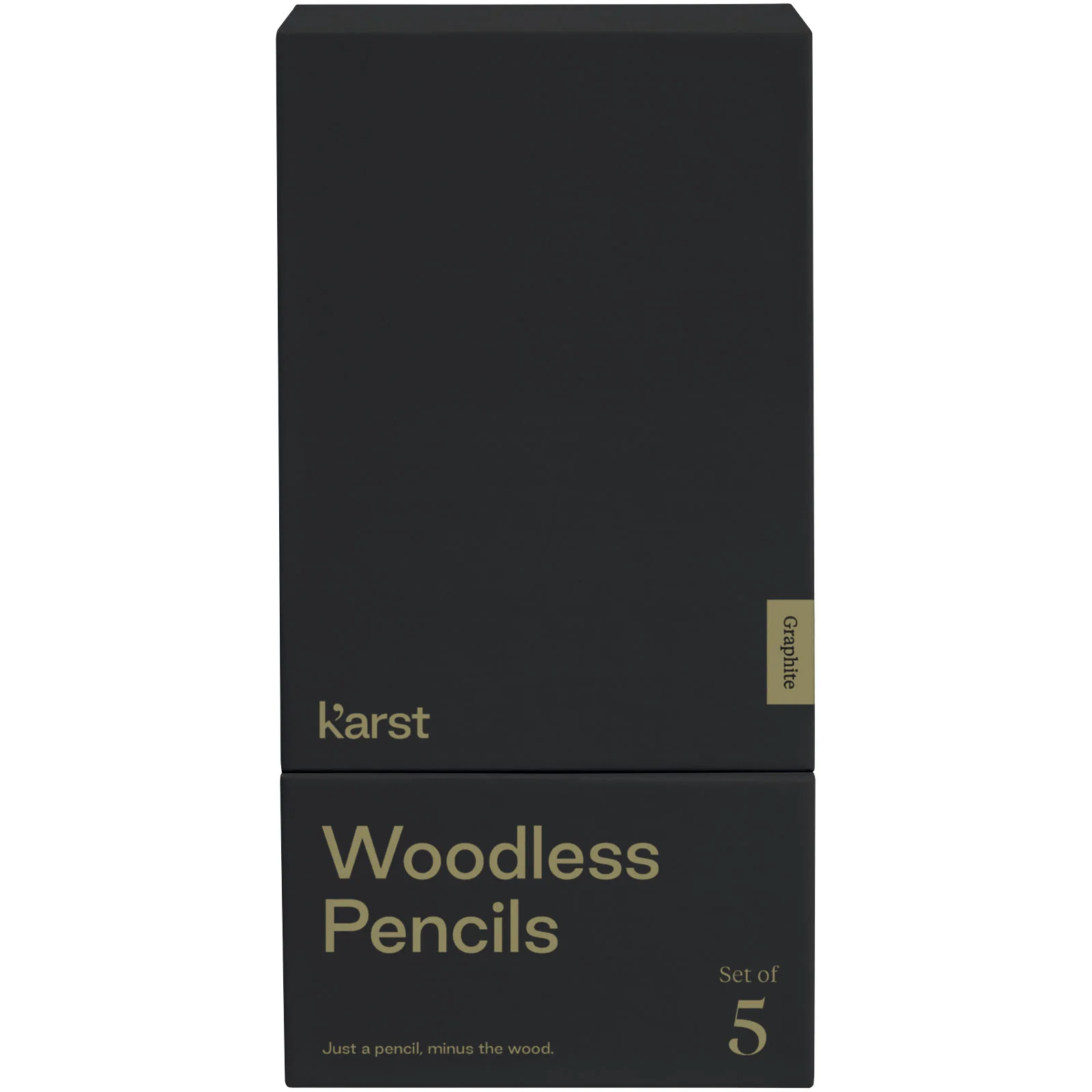 Karst® 5-pack 2B woodless graphite pencils - Image 4