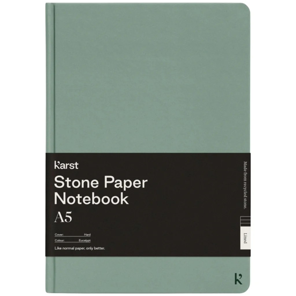 Karst® A5 stone paper hardcover notebook - lined - Image 3