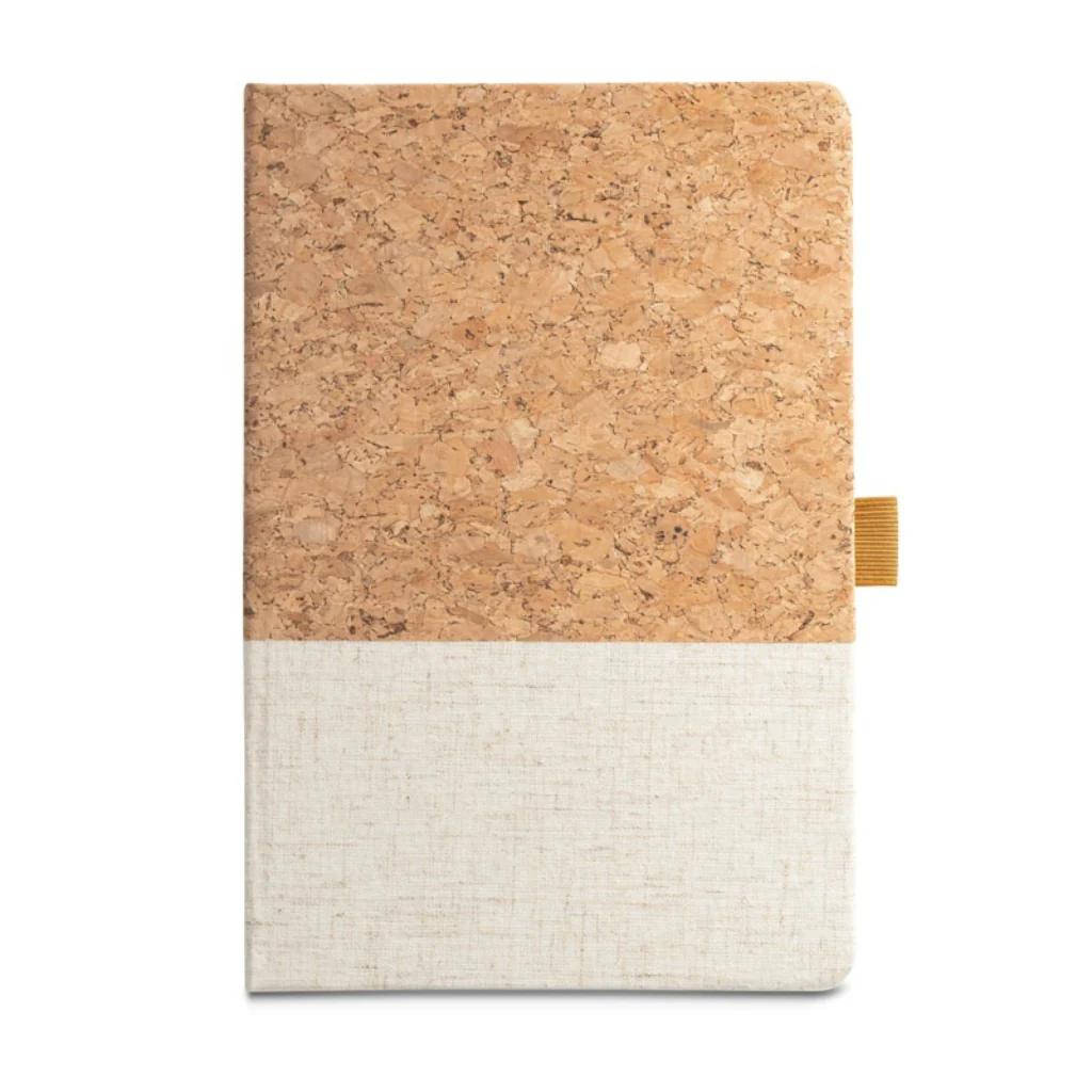 Klee A5 Cork and Linen Notebook Blue - Image 14