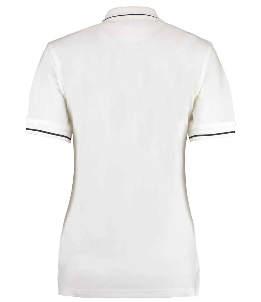 Kustom Kit Ladies St Mellion Tipped Cotton Piqué Polo Shirt - Image 7