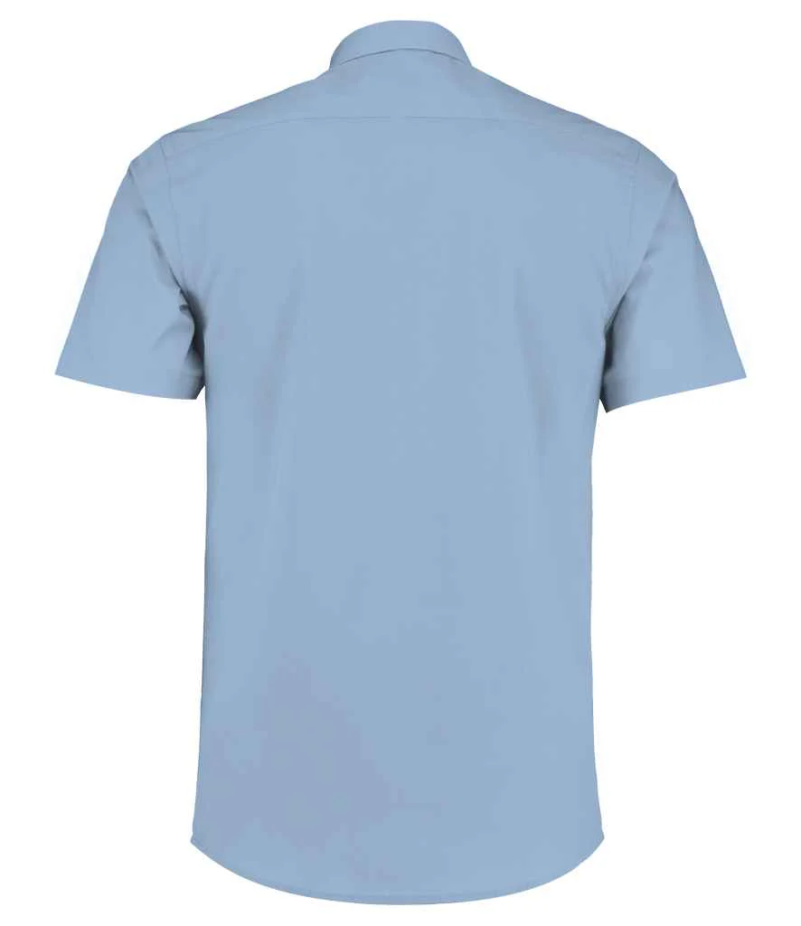 Kustom Kit Short Sleeve Tailored Poplin Shirt - Image 10