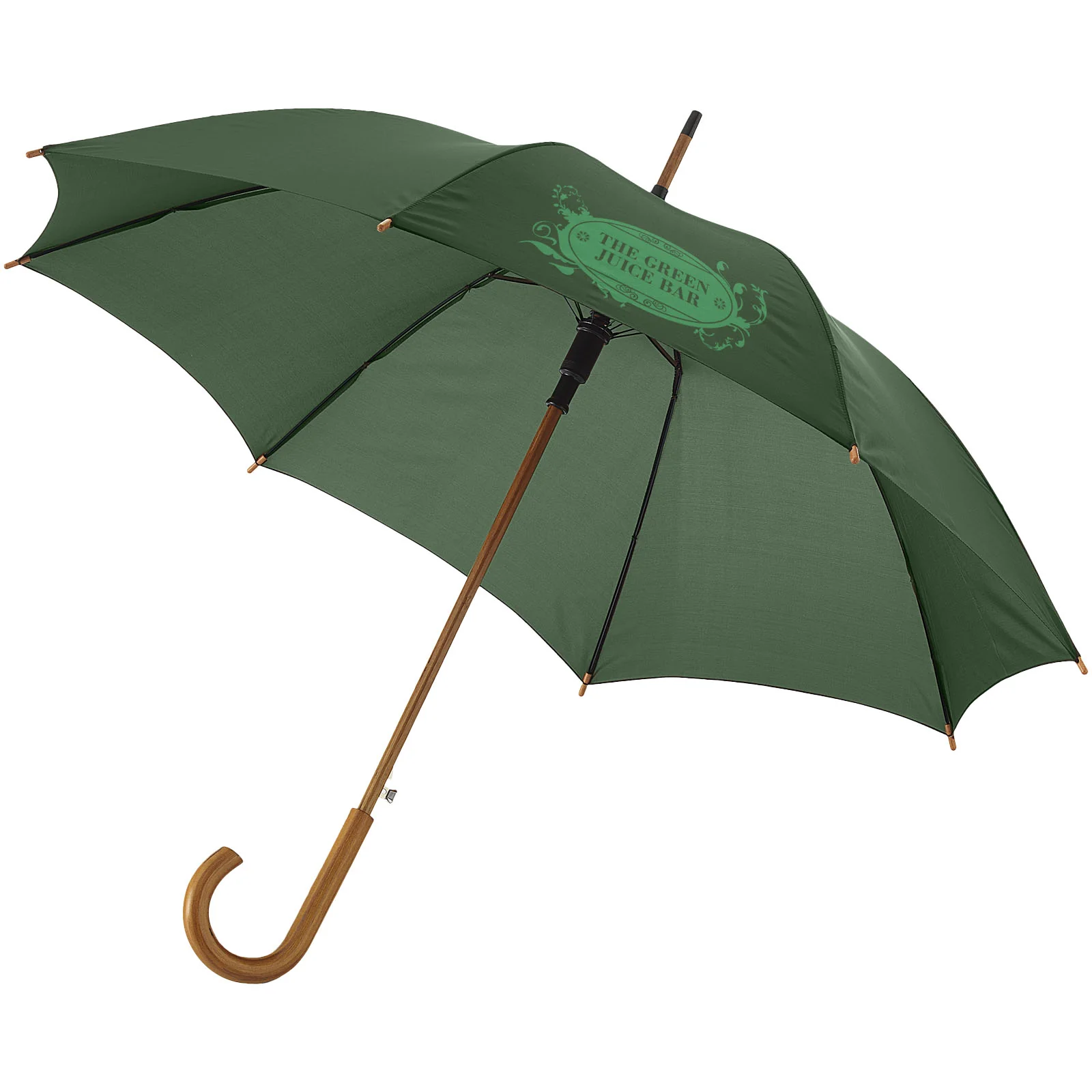 Kyle 23" auto open umbrella wooden shaft and handle - Image 16