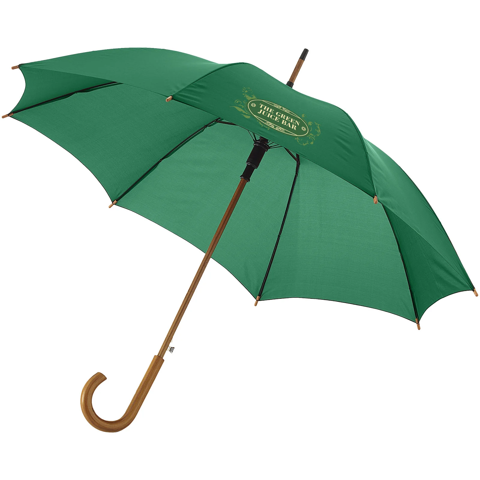 Kyle 23" auto open umbrella wooden shaft and handle - Image 7