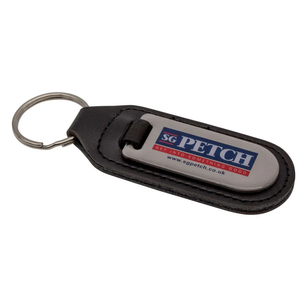 Leather Effect Keyring (Full Colour Print) - Image 5