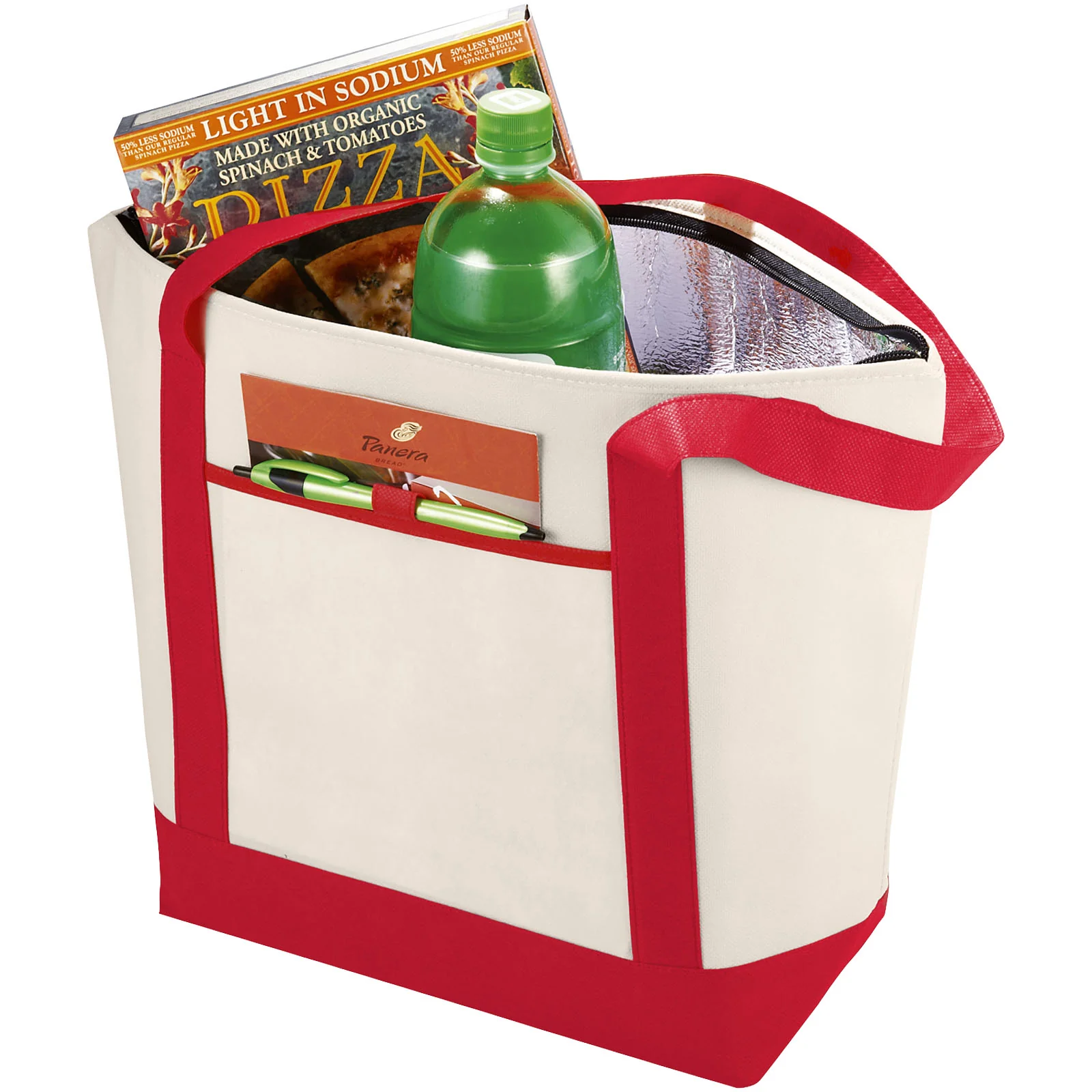 Lighthouse non-woven cooler tote 21L - Image 5