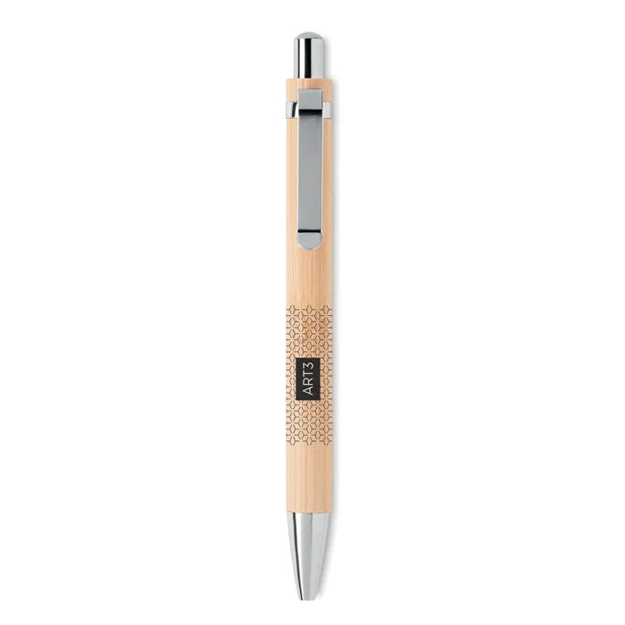 Long Lasting Aluminium Inkless Pen Black - Image 4