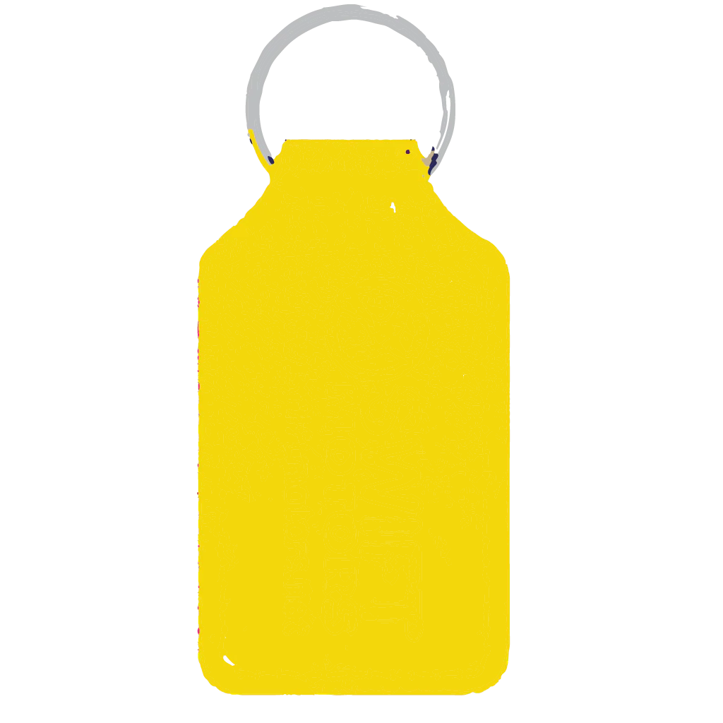 Long Square Shaped Keyfob - Image 13