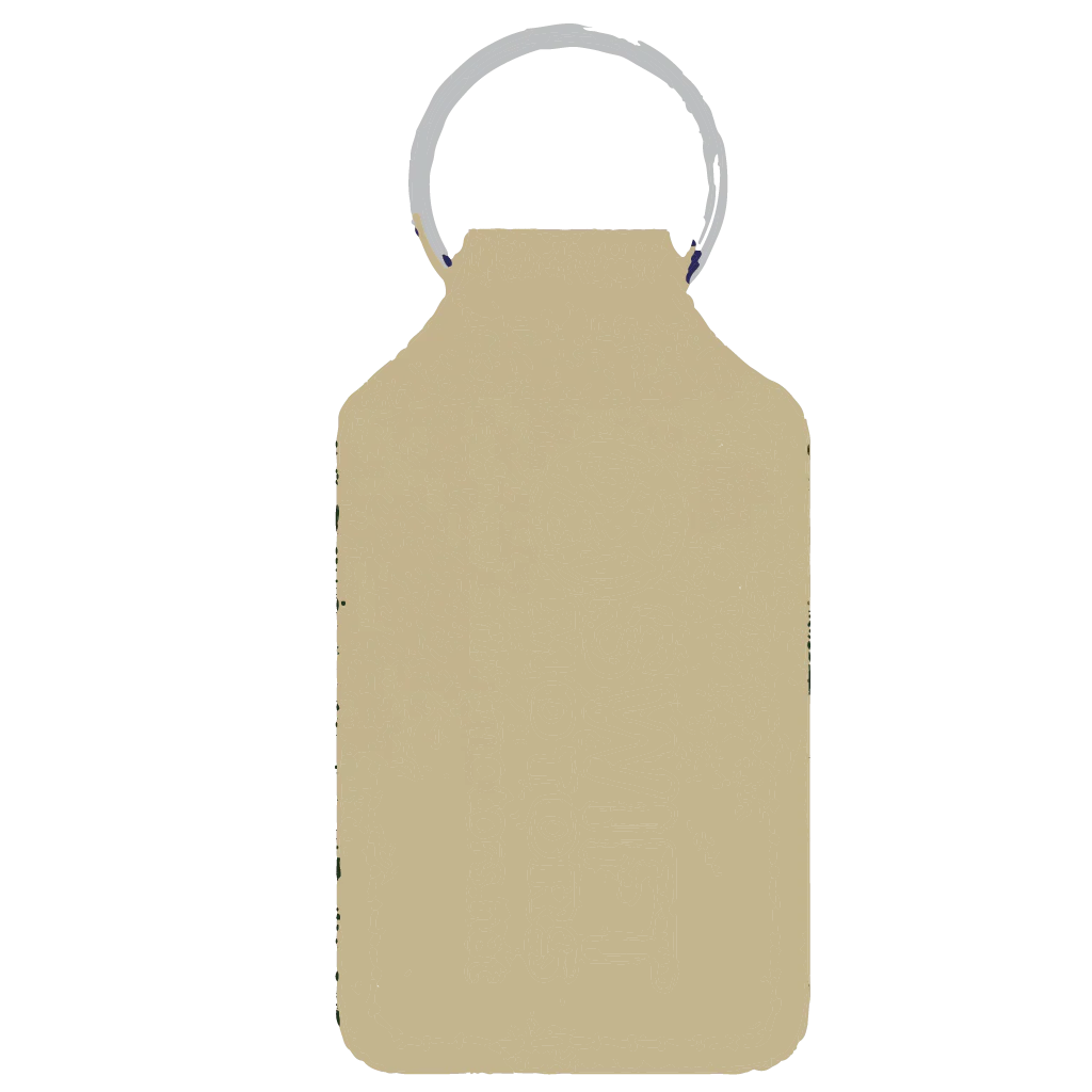 Long Square Shaped Keyfob - Image 6