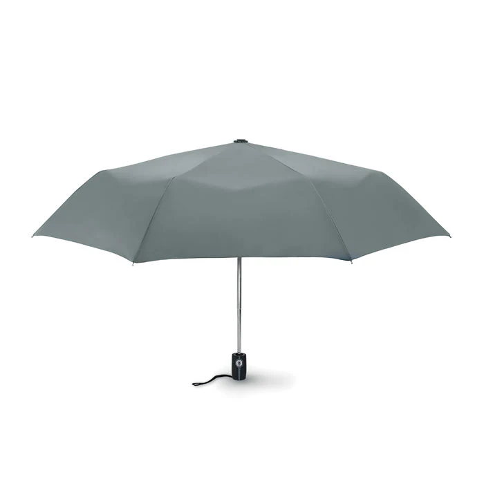 Luxe 21inch windproof umbrella Grey - Image 3