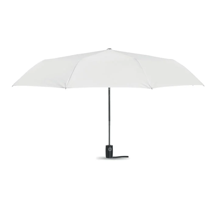 Luxe 21inch windproof umbrella White - Image 6