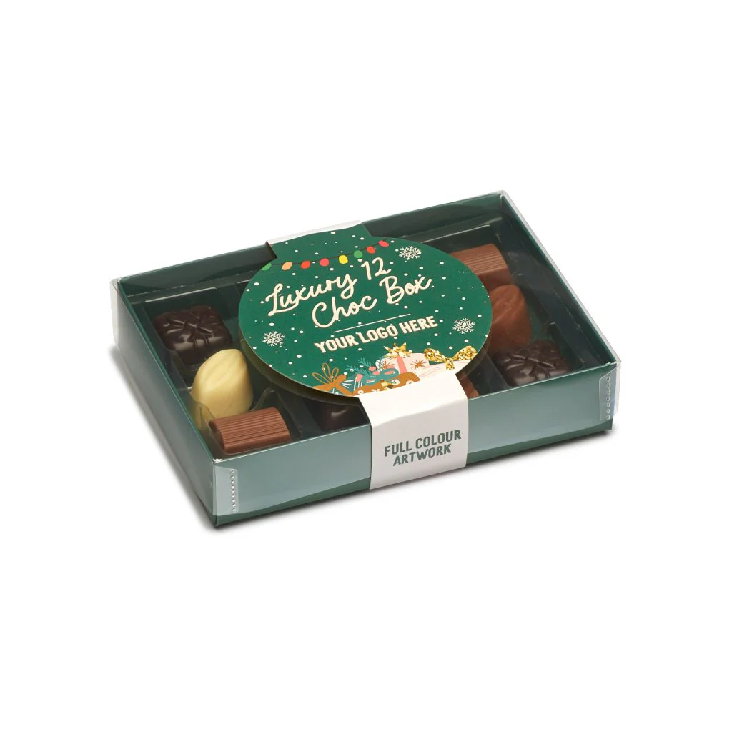 Luxury 12 Choc Box - Chocolate Truffles Bespoke - Image 2