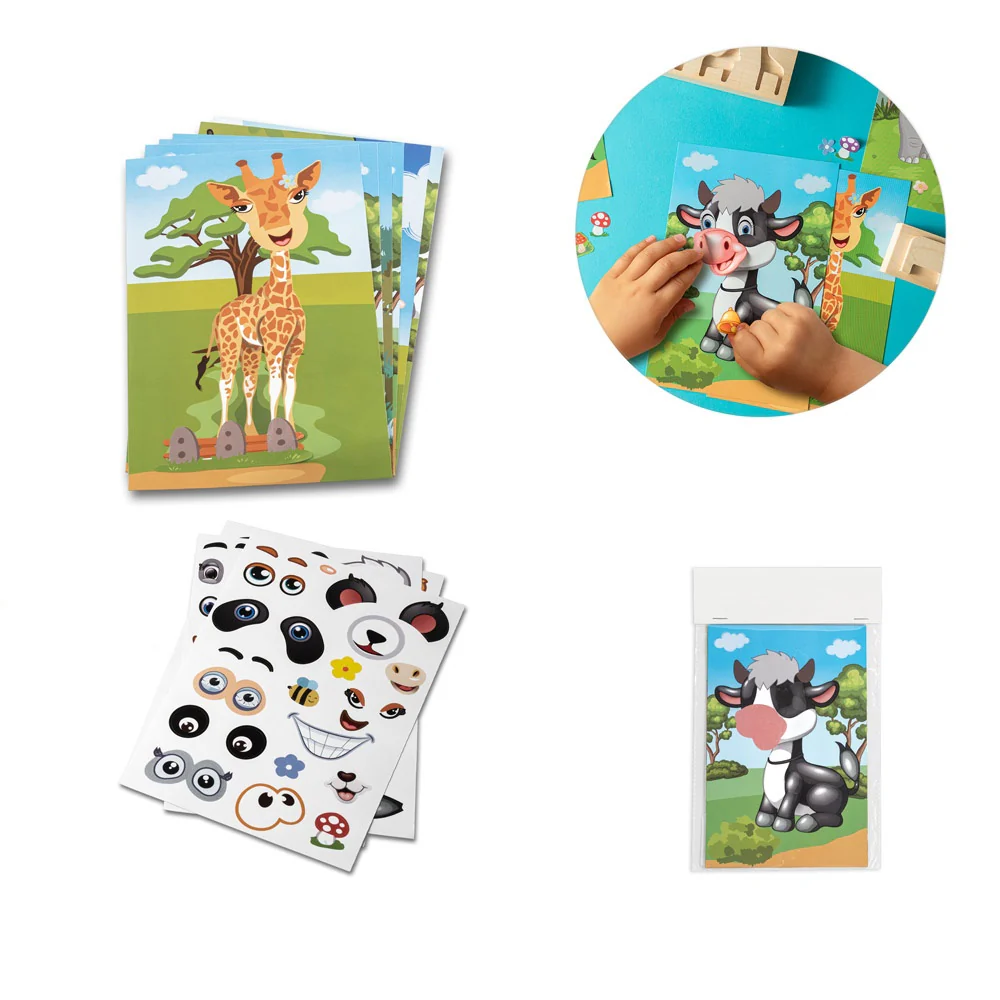 MADAGASCAR. Sticker set with six sheets - Image 8