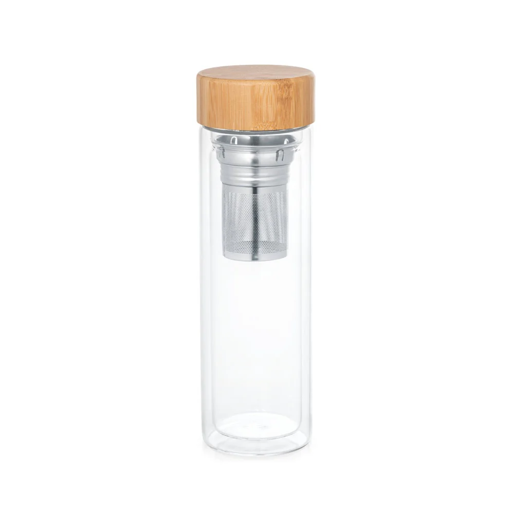 MAKAROVA. Borosilicate glass bottle with infusers 490 mL - Image 4
