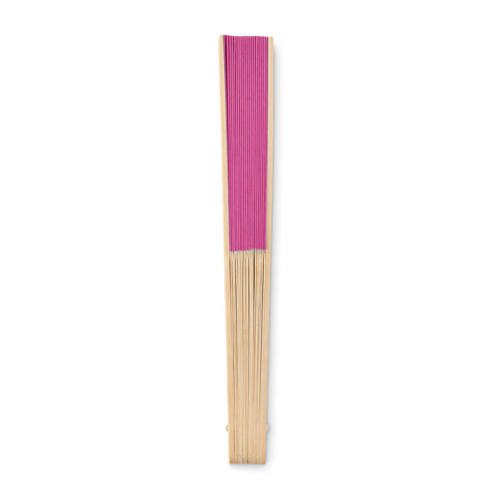Manual hand fan with bamboo handle - Image 32