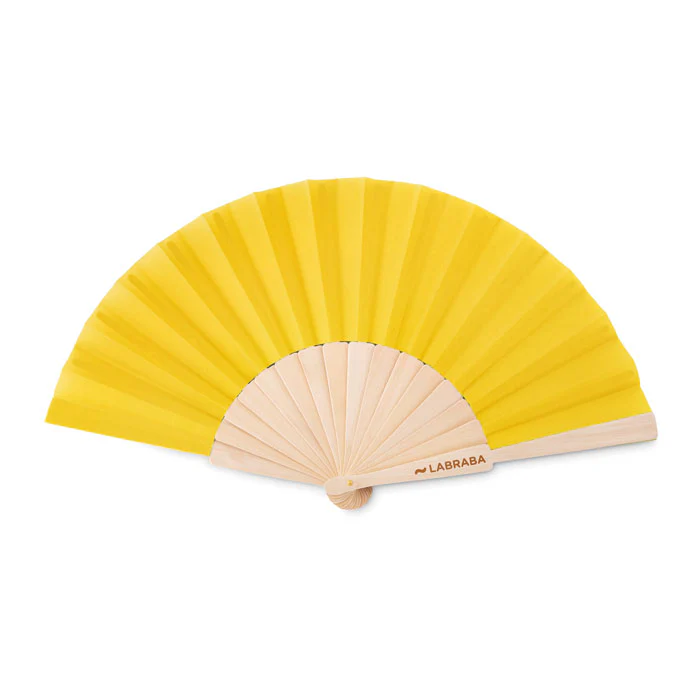 Manual hand fan with wood handle - Image 10