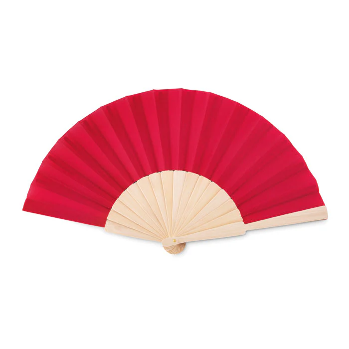 Manual hand fan with wood handle - Image 5