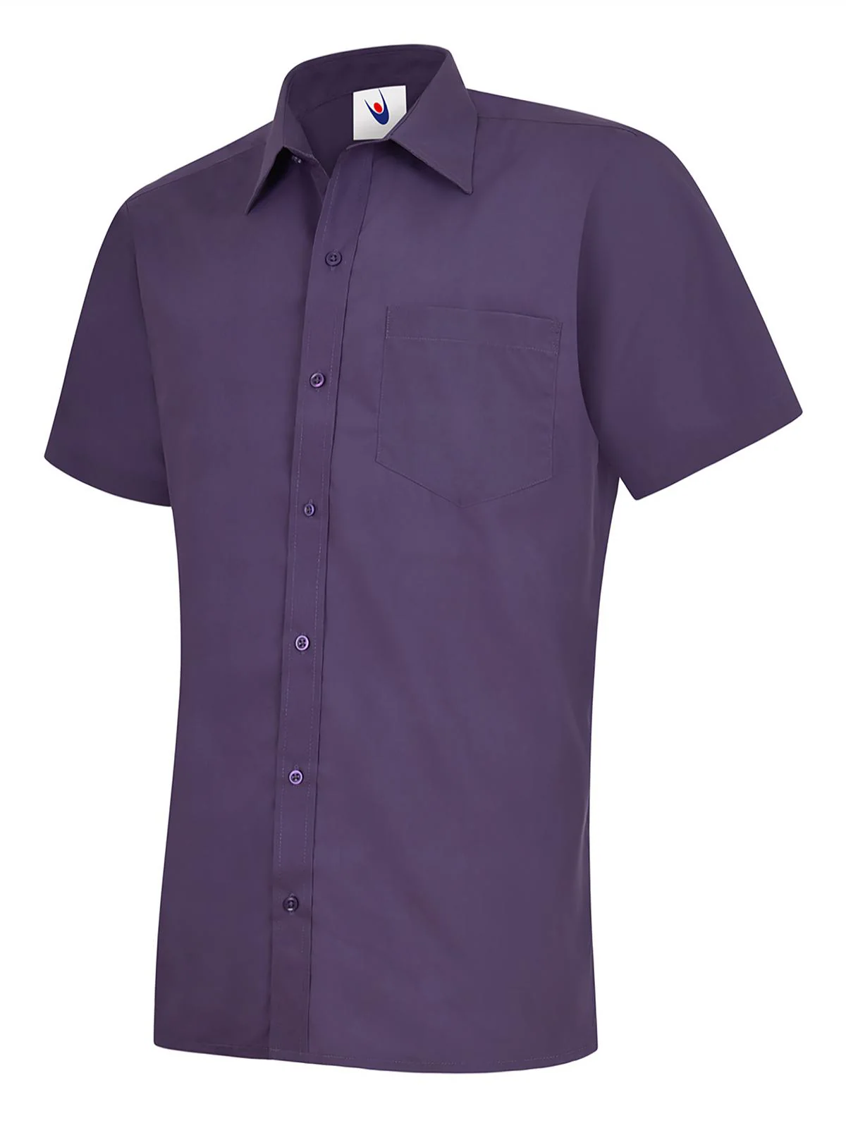 Mens Poplin Half Sleeve Shirt - Image 8
