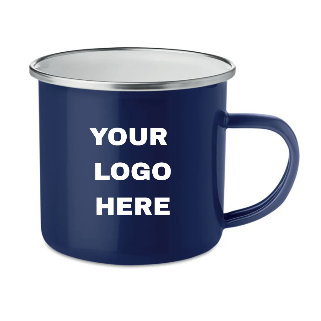 Metal mug with enamel layer 350ml - Image 6