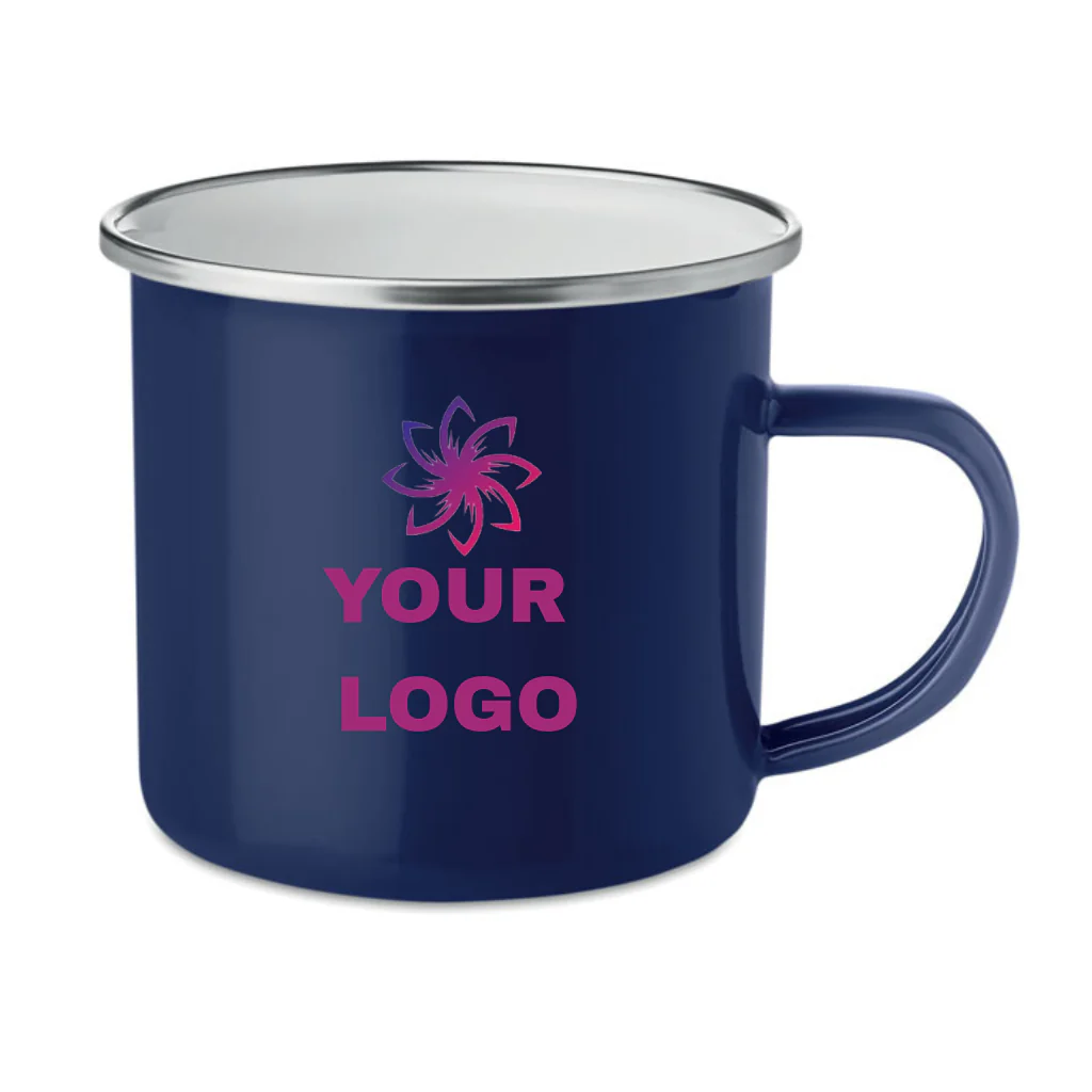 Metal mug with enamel layer 350ml - Image 8