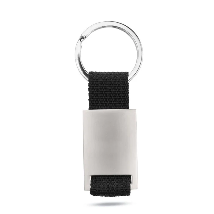 Metal rectangular key ring - Image 2