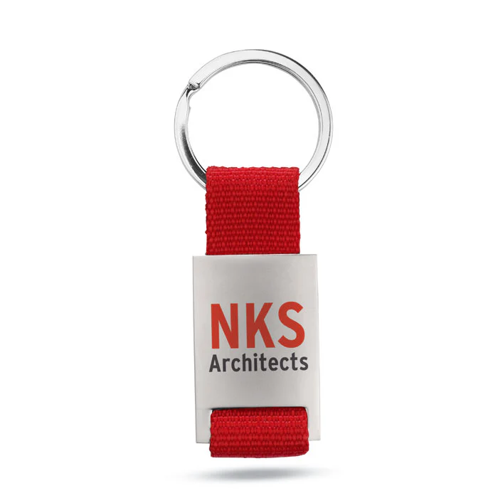 Metal rectangular key ring - Image 7