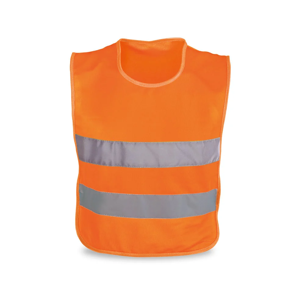 MIKE. 100% polyester reflective kids’ vests - Image 4