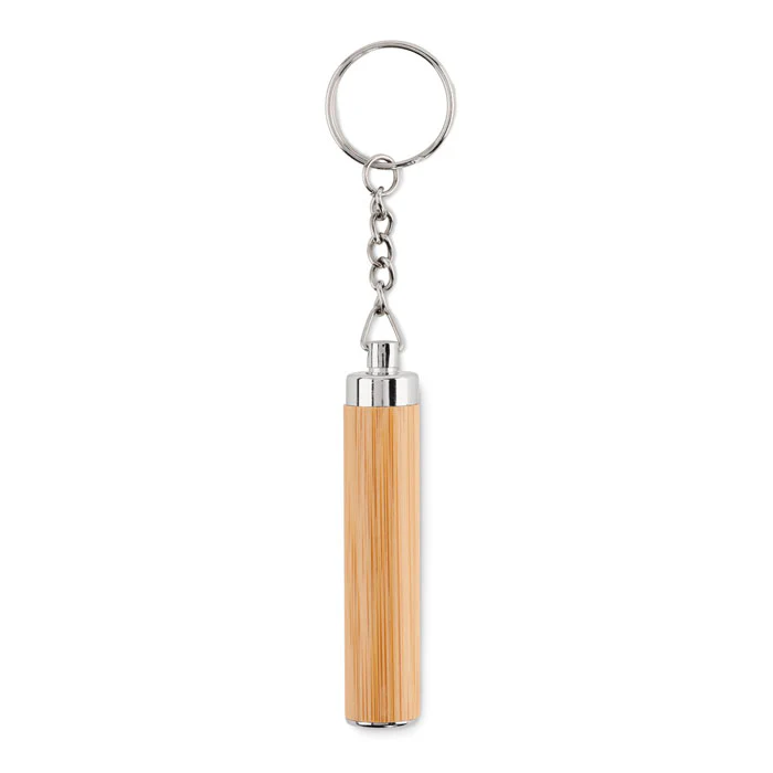 Mini bamboo torch with keyring - Image 3