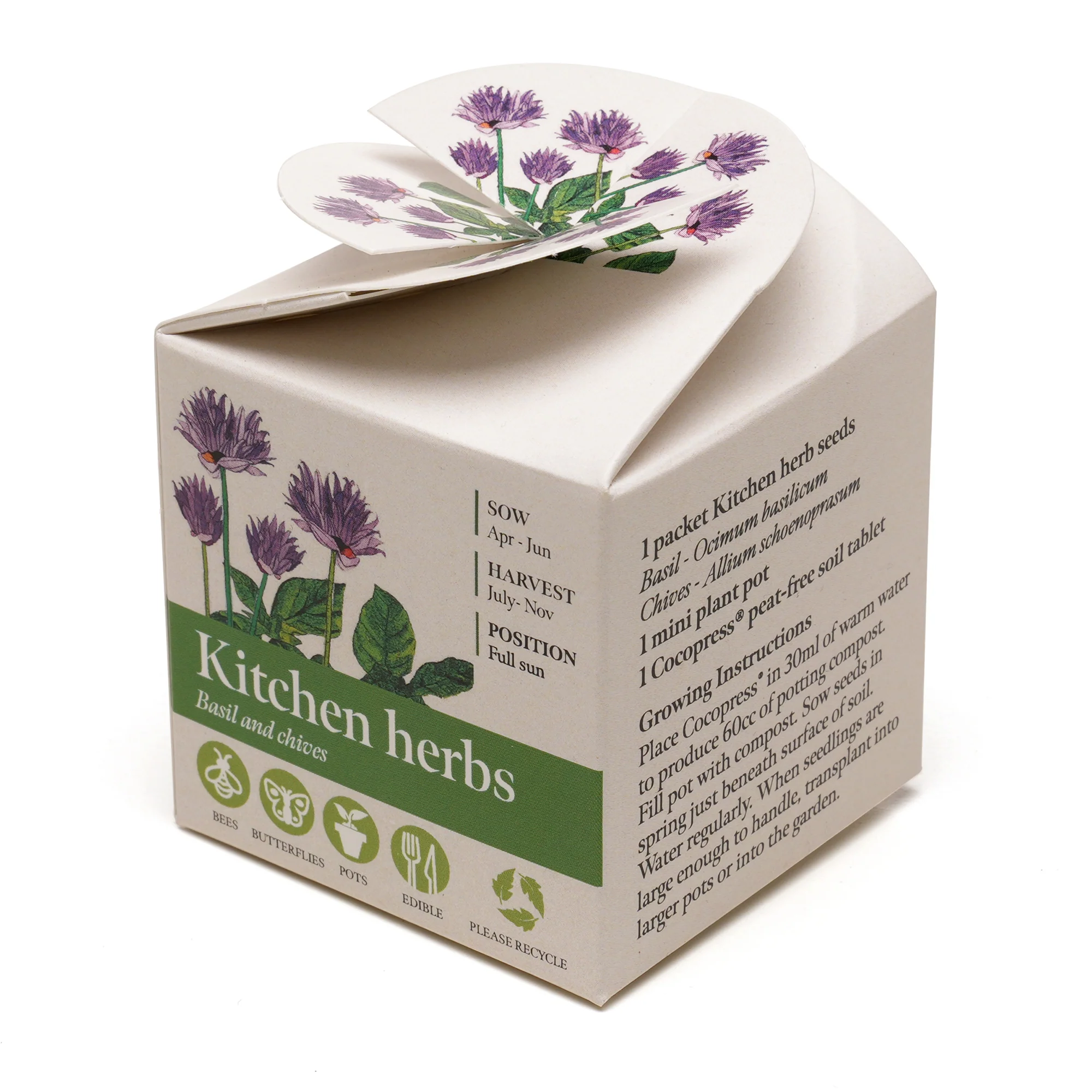 Mini Box Kit Kitchen Herbs Mix - Image 3