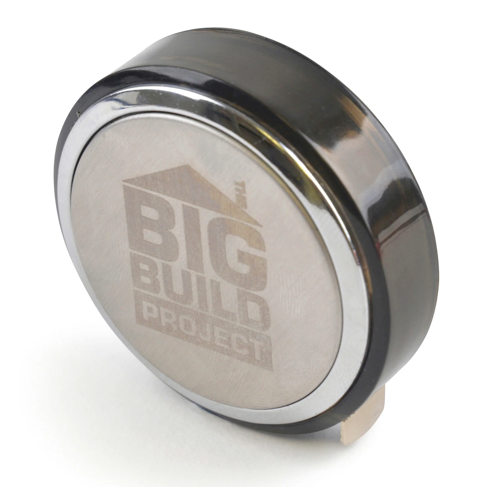 Mini Metal Tape Measure with plastic trim - Image 2