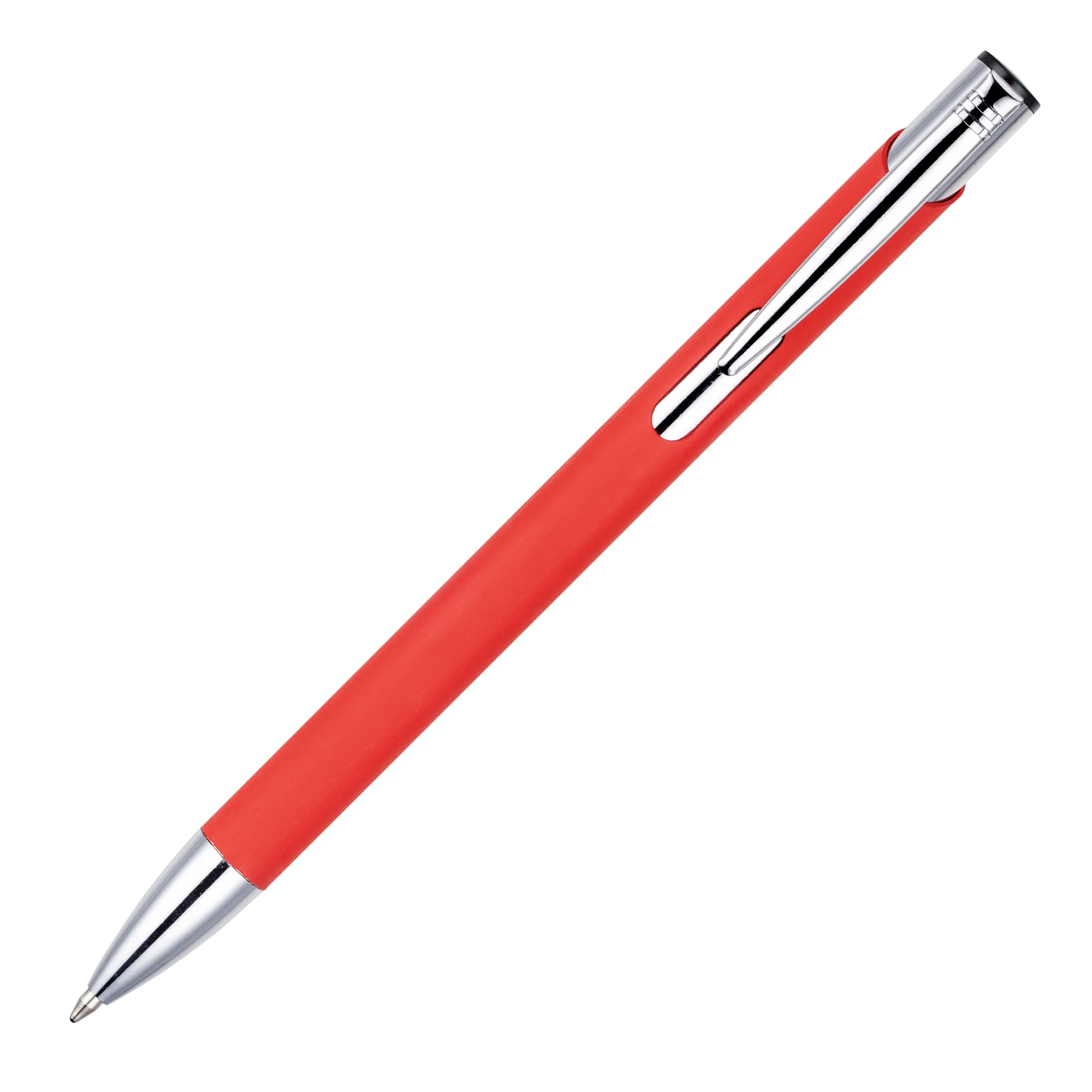 MOLE-MATE ball pen with chrome trim Red - Image 6