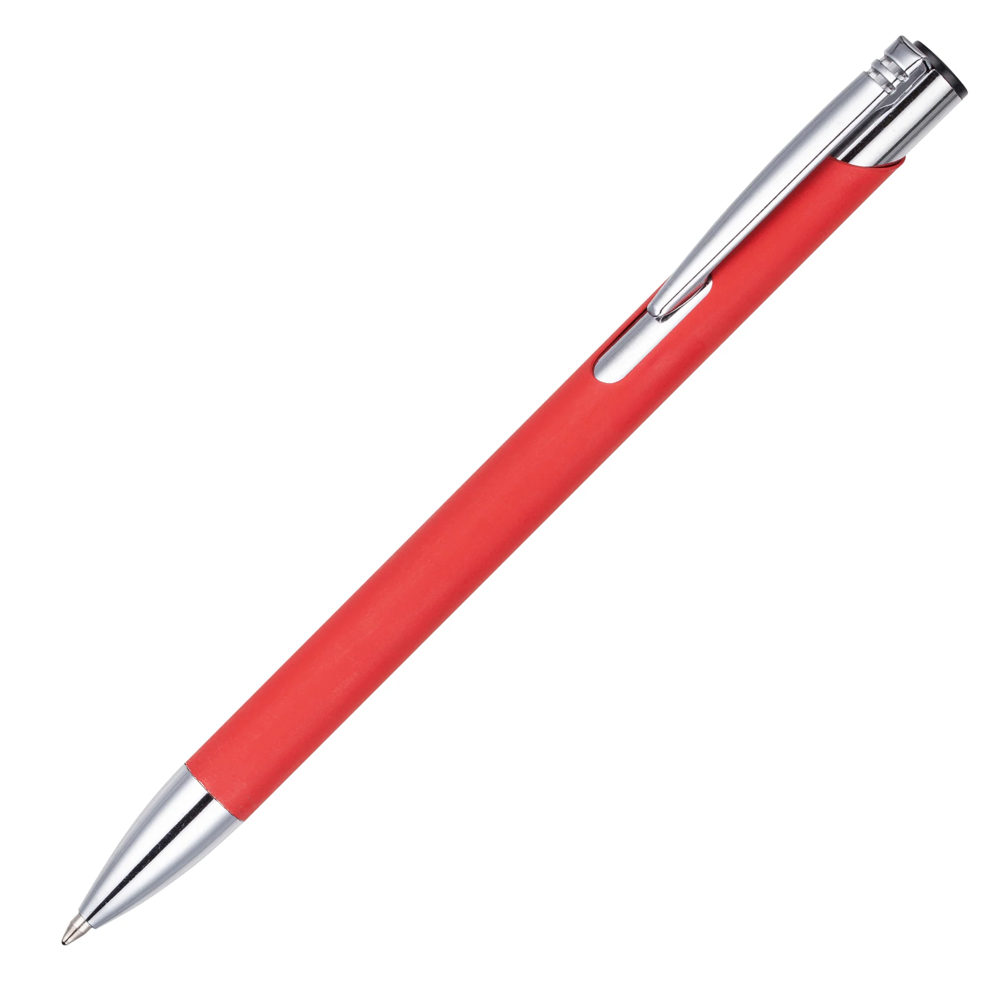 MOLE-MATE ball pen with chrome trim Red - Image 7