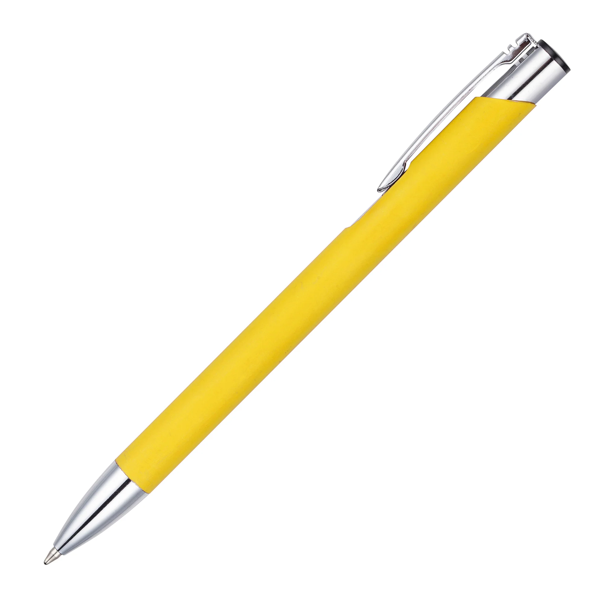 MOLE-MATE ball pen with chrome trim Yellow - Image 9