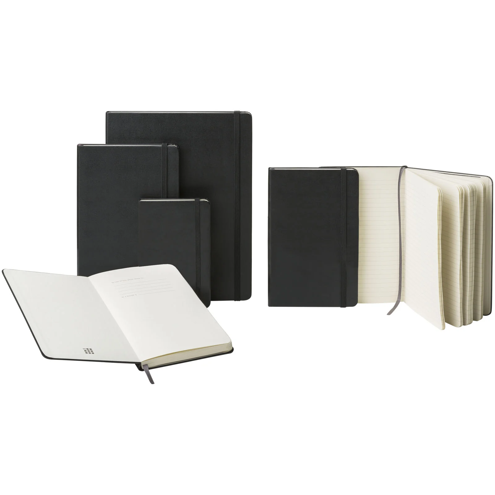 Moleskine Classic M hard cover notebook - ruled - Image 4
