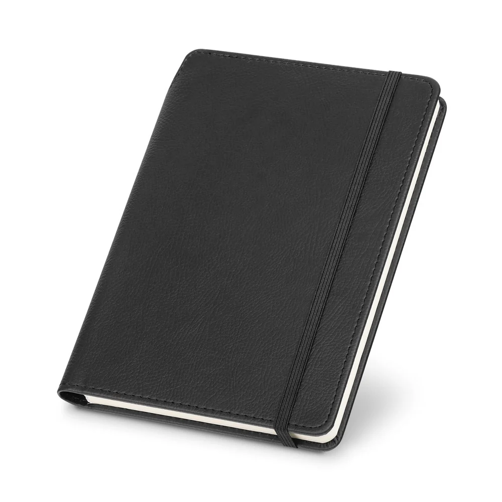 Moriah A5 Hardcover Notebook Black - Image 3