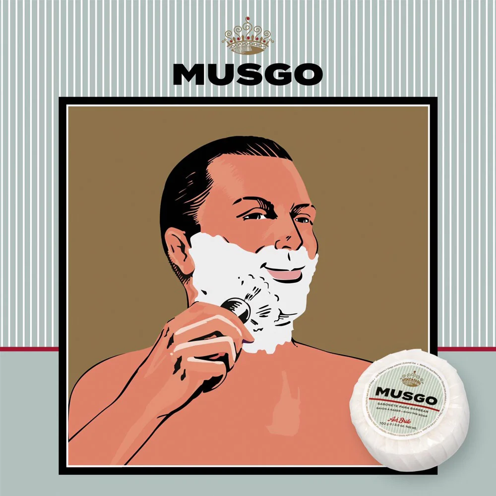 MUSGO III. Shaving soap (100g) - Image 3