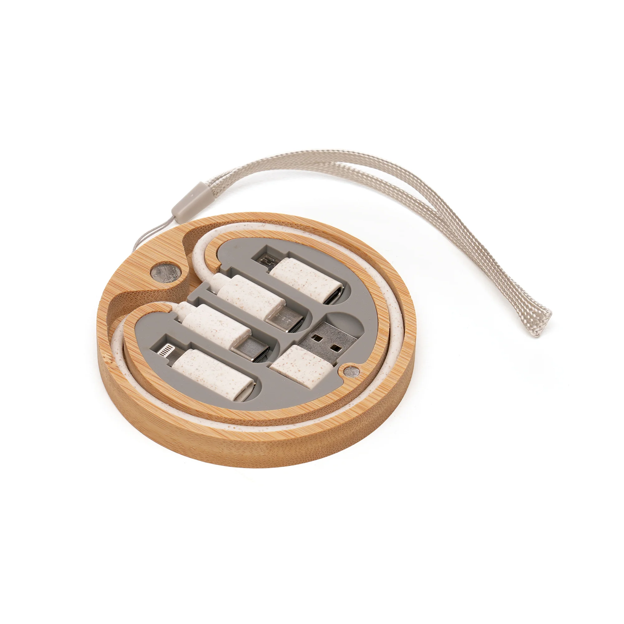 NATURAL BAMBOO 5-In-1 Cable Kit - Image 5