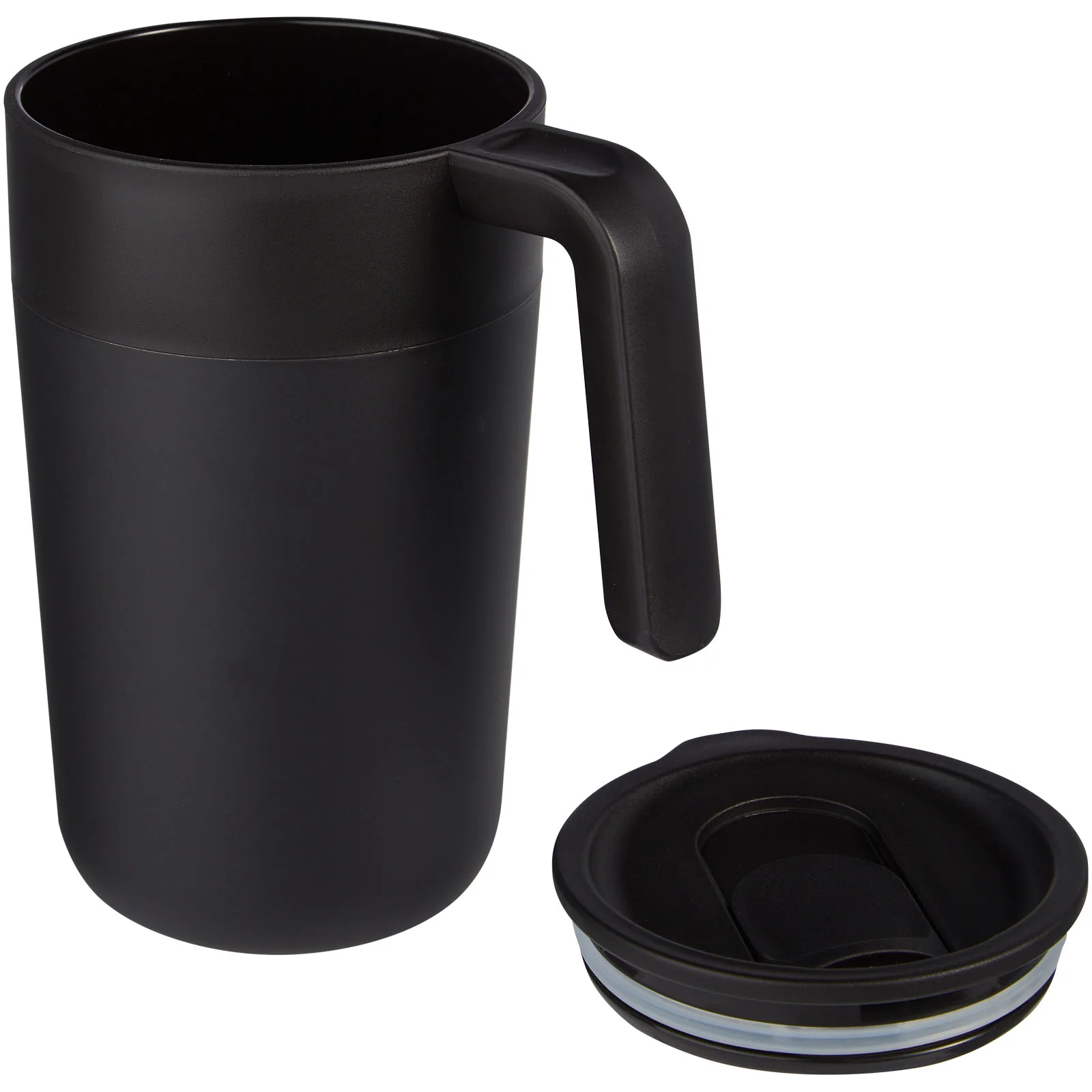 Nordia 400 ml double-wall recycled mug - Image 28