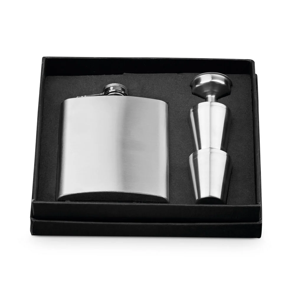 NOVAK. Stainless steel bottle and glasses set 200 mL - Image 4