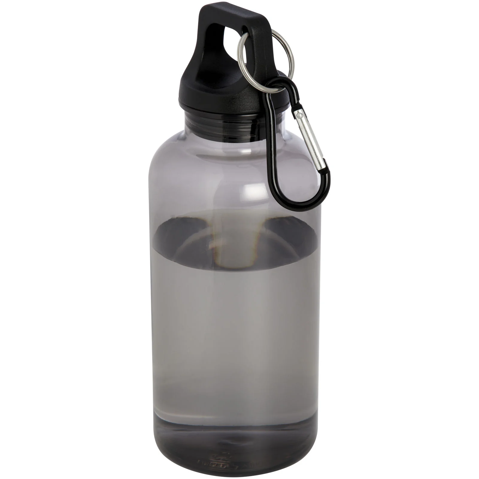 Oregon 400 ml RCS certified recycled plastic water bottle with carabiner - Image 6