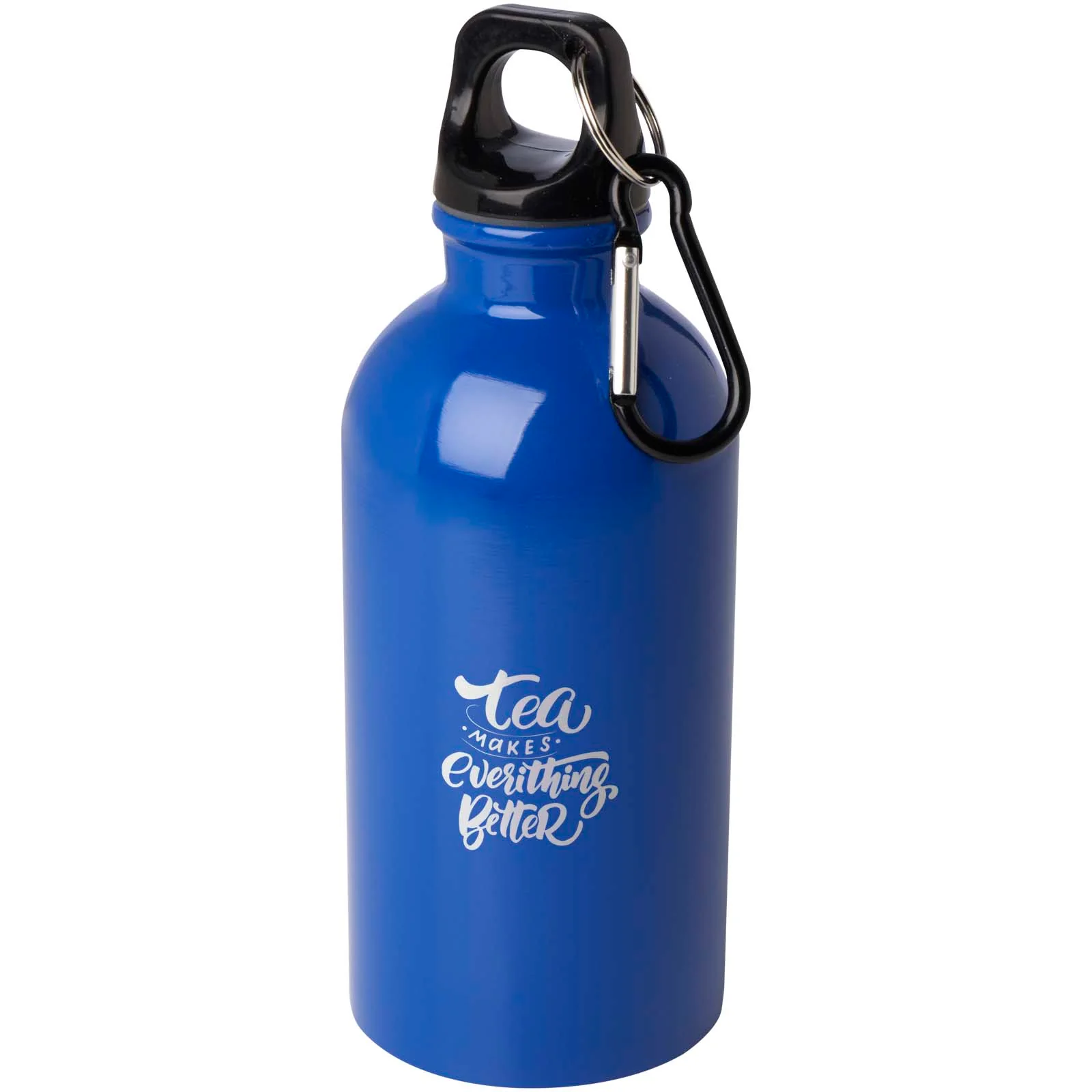 Oregon 400 ml RCS certified single wall stainless steel water bottle with carabiner - Image 37