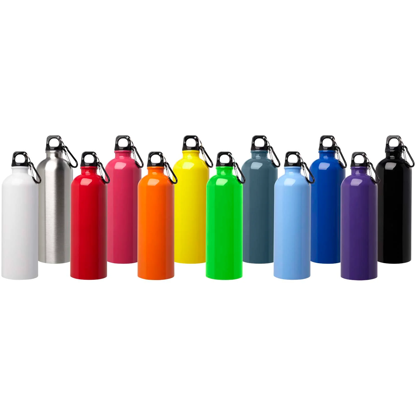 Oregon 750 ml RCS certified single wall stainless steel water bottle with carabiner - Image 14