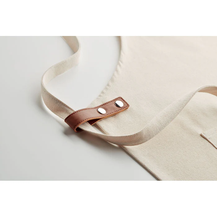 Organic cotton apron 340 gr/m² - Image 5