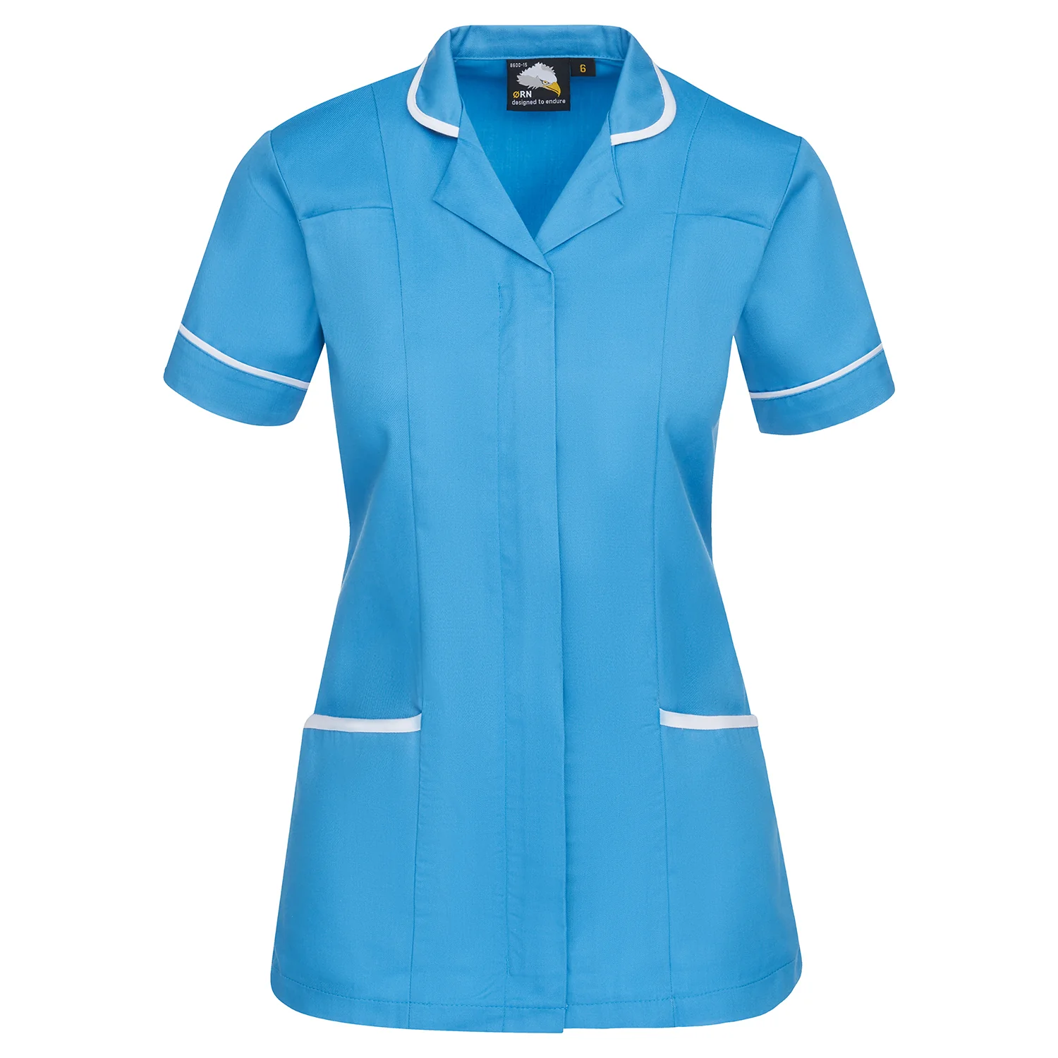 Orn Florence Classic Tunic Teal/White