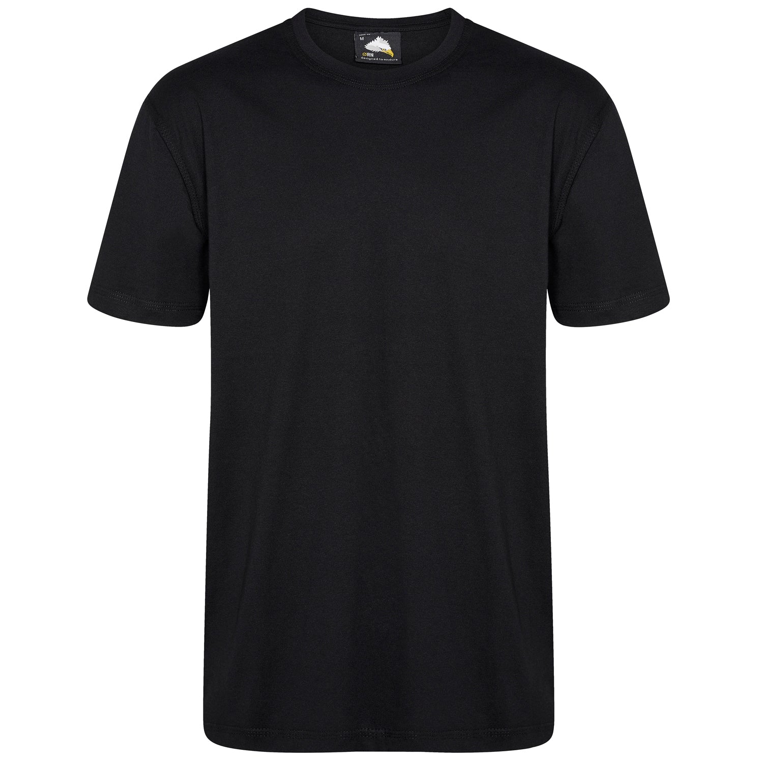 Orn Plover Premium T-Shirt Black - Image 2