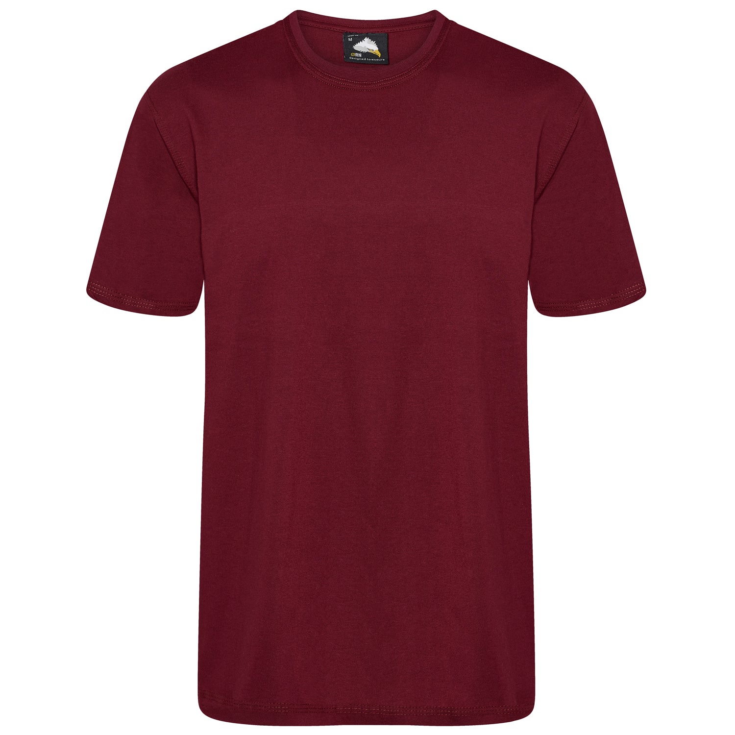 Orn Plover Premium T-Shirt Burgundy - Image 9