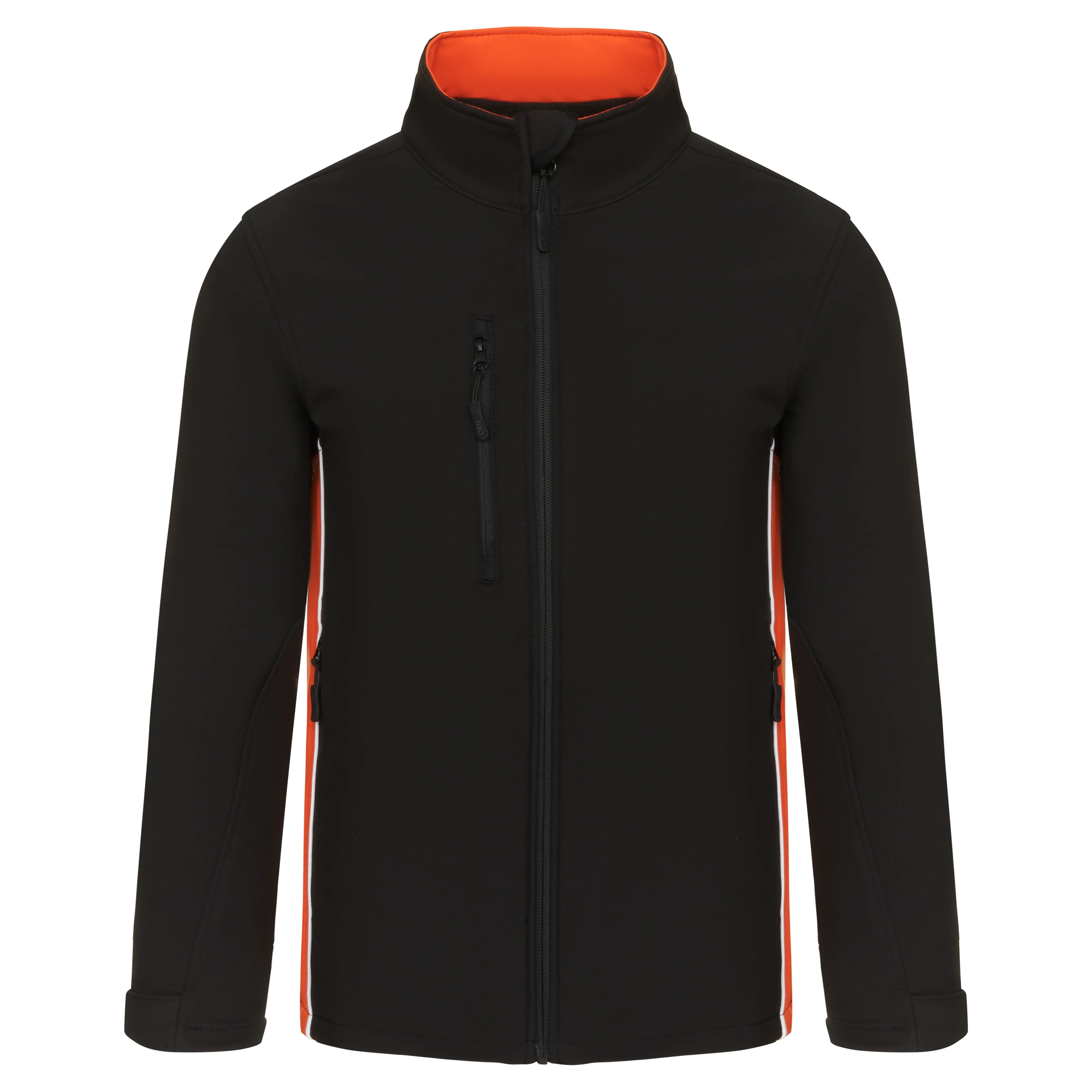 Orn Silverswift Two Tone Softshell Jacket Black/Orange